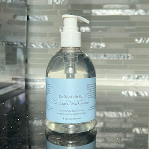 All-Natural Organic Aloe Leaf Cleanser | Vegan | Cruelty-Free | Face Wash | Facial Cleanser | Black Owned | Skin Care | Self Care