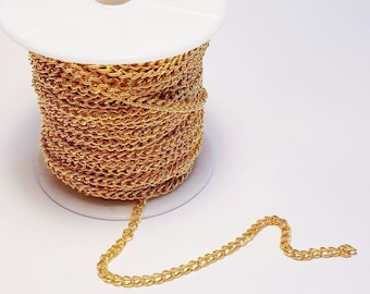 Chain cold colored 5x7 mm