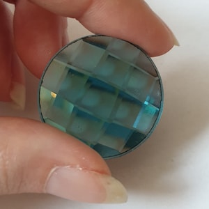 Cabochon d&#39;échiquier acrylique flatback rond 30 mm, différentes couleurs