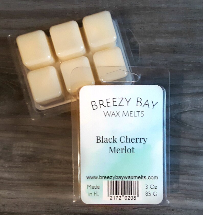 Black Cherry Merlot Scented Wax Melts Etsy