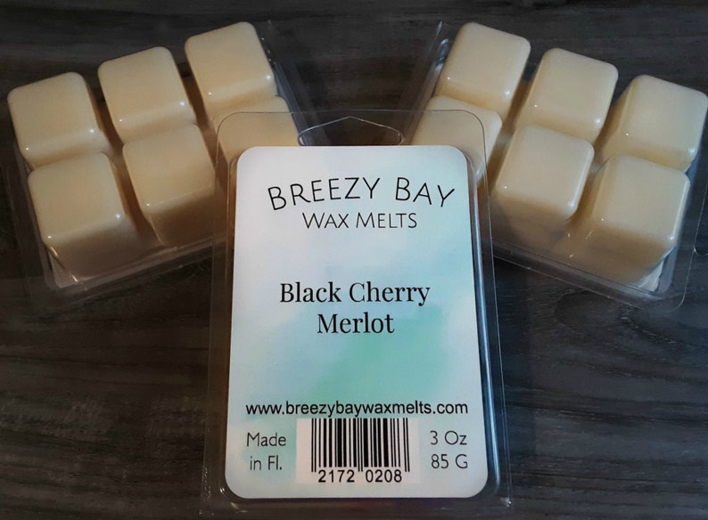 Black Cherry Merlot Scented Wax Melts Etsy