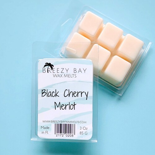Black Cherry Merlot Scented Wax Melts Wine Wax Tarts Etsy