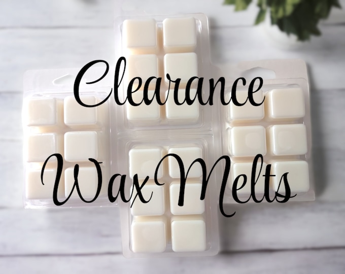 Featured listing image: Clearance Wax Melts, Soy Wax Melts, Wax Melts for Warmer