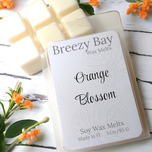 Orange Blossom Scented Wax Melts / Floral Wax Melts