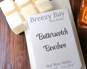 Butterscotch Bourbon Scented Wax Melts