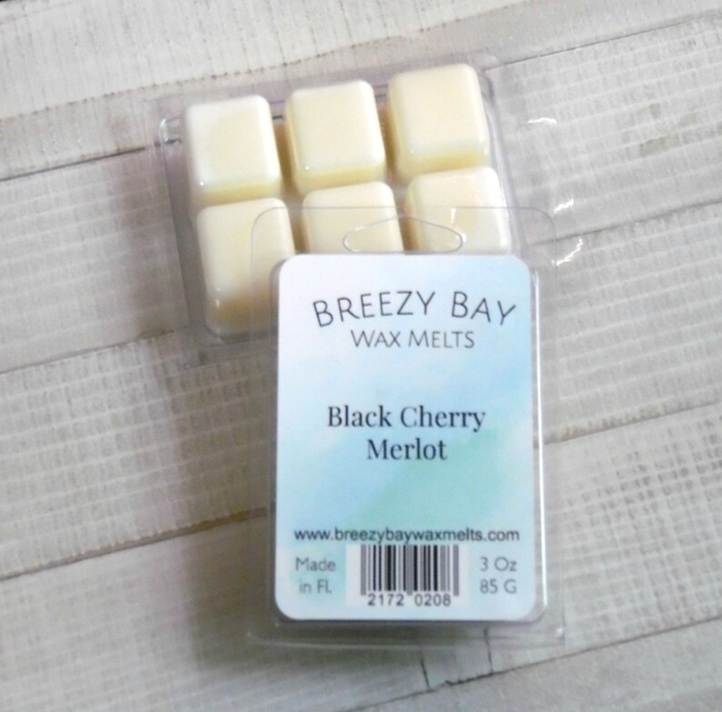 Black Cherry Merlot Scented Wax Melts Etsy