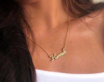 hannah gold necklace