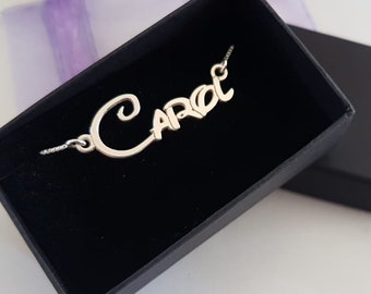 Disney Name Necklace Gold Personalized 