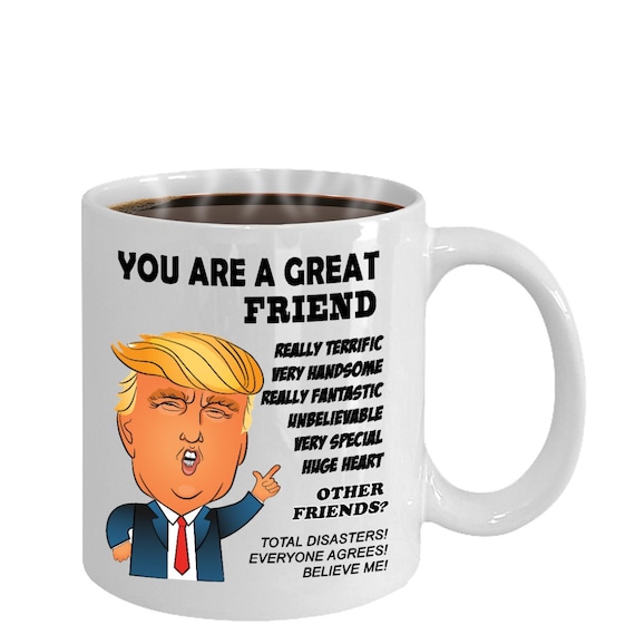 Funny Donald Trump 2024 Coffee Mug Saying Keep America Great Merchandise Novelty Gag MAGA Make America Great Campaign Gifts for Male Friend