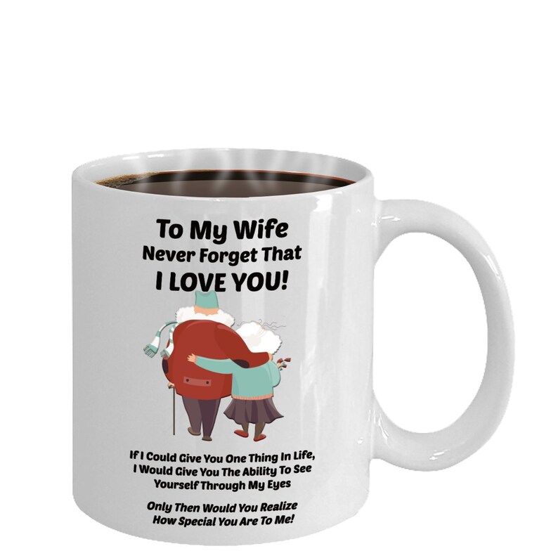 To My Wife Never That I Love You Coffee Mug Coffee Mug Etsy