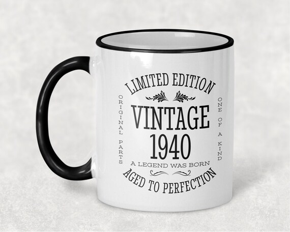 1940 Vintage Gift 85th Birthday Gift Mug Limited Edition for Women 85  Birthday for Men 85 Year Old Birthday Gift Legend Was Are Born - Etsy