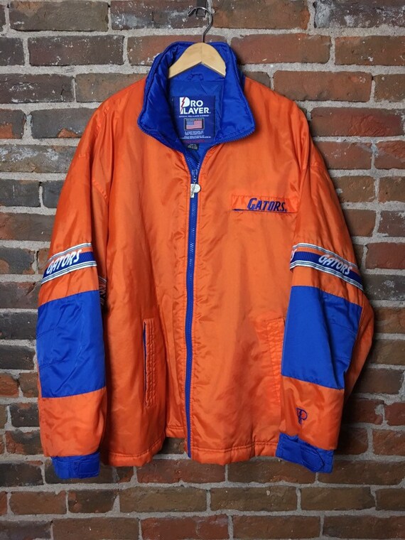 Vintage Florida Gators Football Ufl Pro Player Proplayer 90s 1990s Coat Jacket Xl
