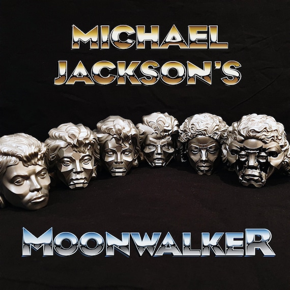 Michael Jackson Moonwalker Robot Transformation Bust Set – 6