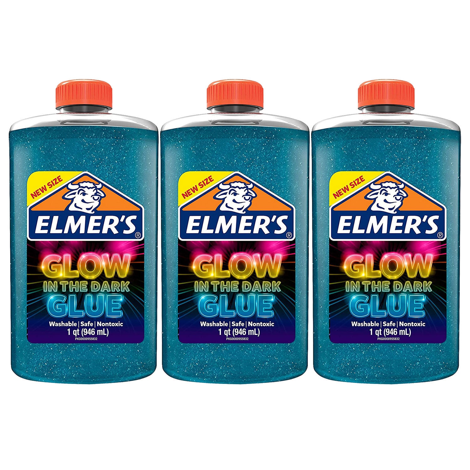 Elmer's Glow in The Dark Glue, Size: 5, Purple