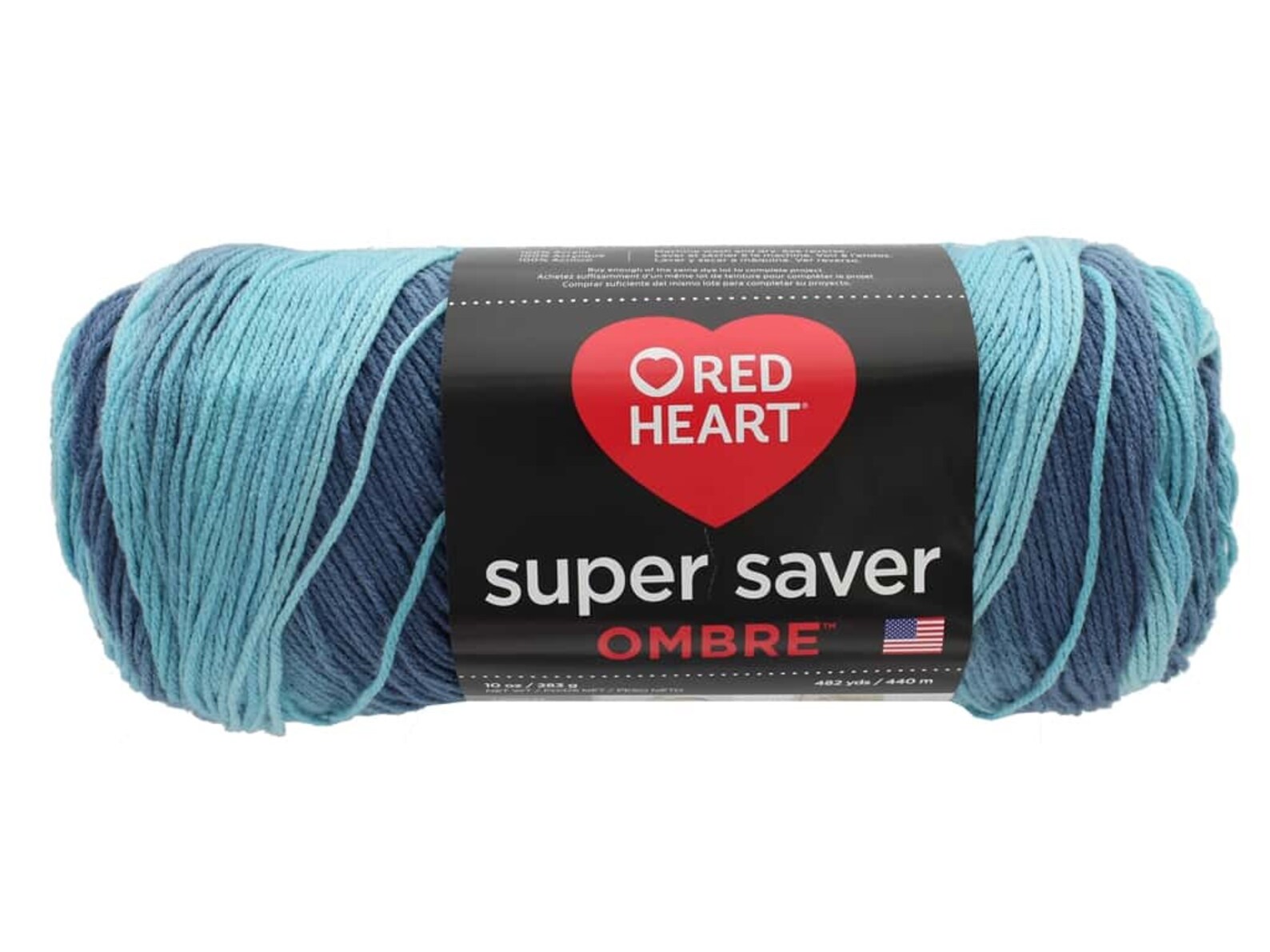 Red Heart Super Saver Ombre Yarn Etsy