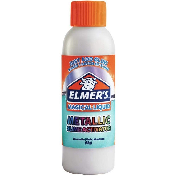 Elmer's Magical Liquid Slime Activator Solution Non Toxic  [Metallic,Crunchy,Confetti]