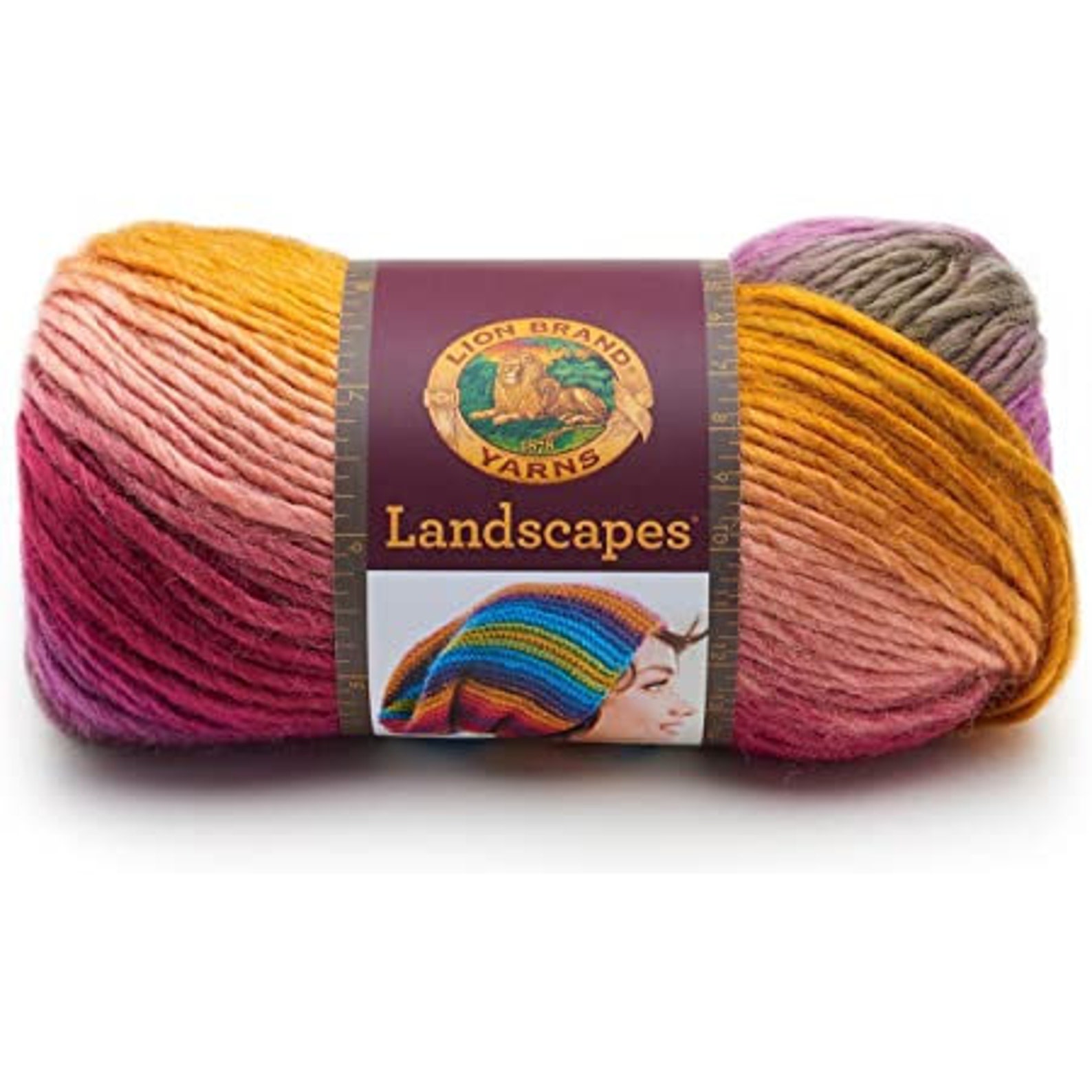 Lion Brand Landscapes Yarn Etsy