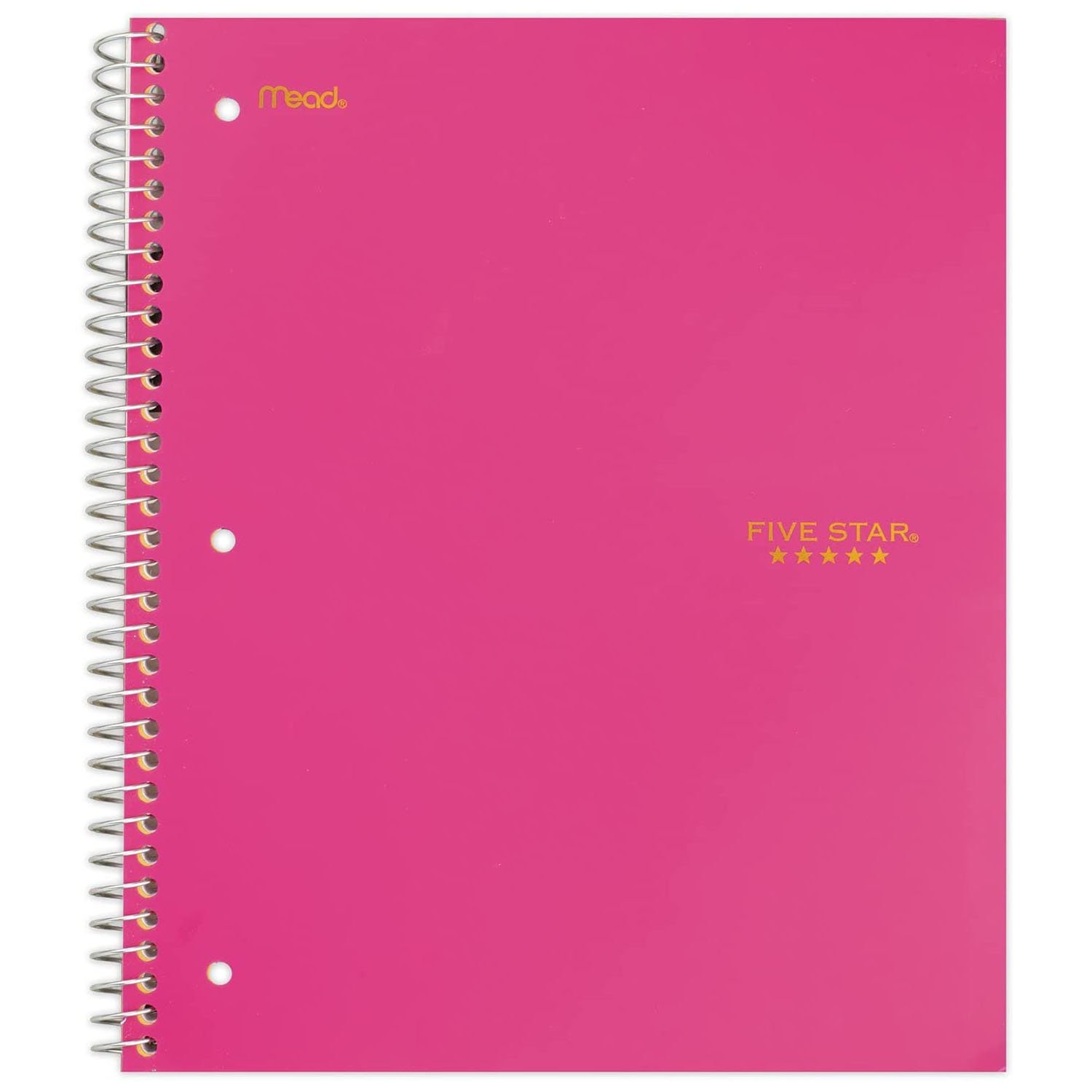 College Ruled Paper 1 Subject Personal Size Teal 45484AA4 100 Sheets Five Star Spiral Notebook 7 x 5 