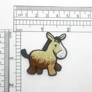 Horse Pony Patch Embroidered Iron On Patch Applique  Measures 1 3/4&quot; across x 1 1/2&quot; high approximately