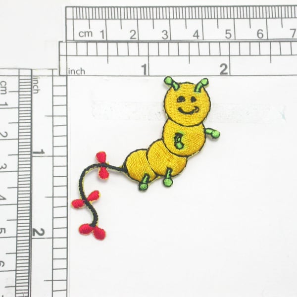 Caterpillar Applique Etsy