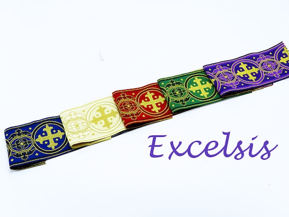 Jacquard Ribbon 2 1/2