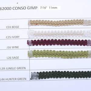 7/16&quot; French Gimp (11mm) Conso 24 Yards