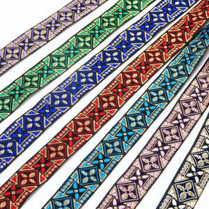 Fita Jacquard 1" 25mm Courtier 3 jardas escolha entre 7 cores