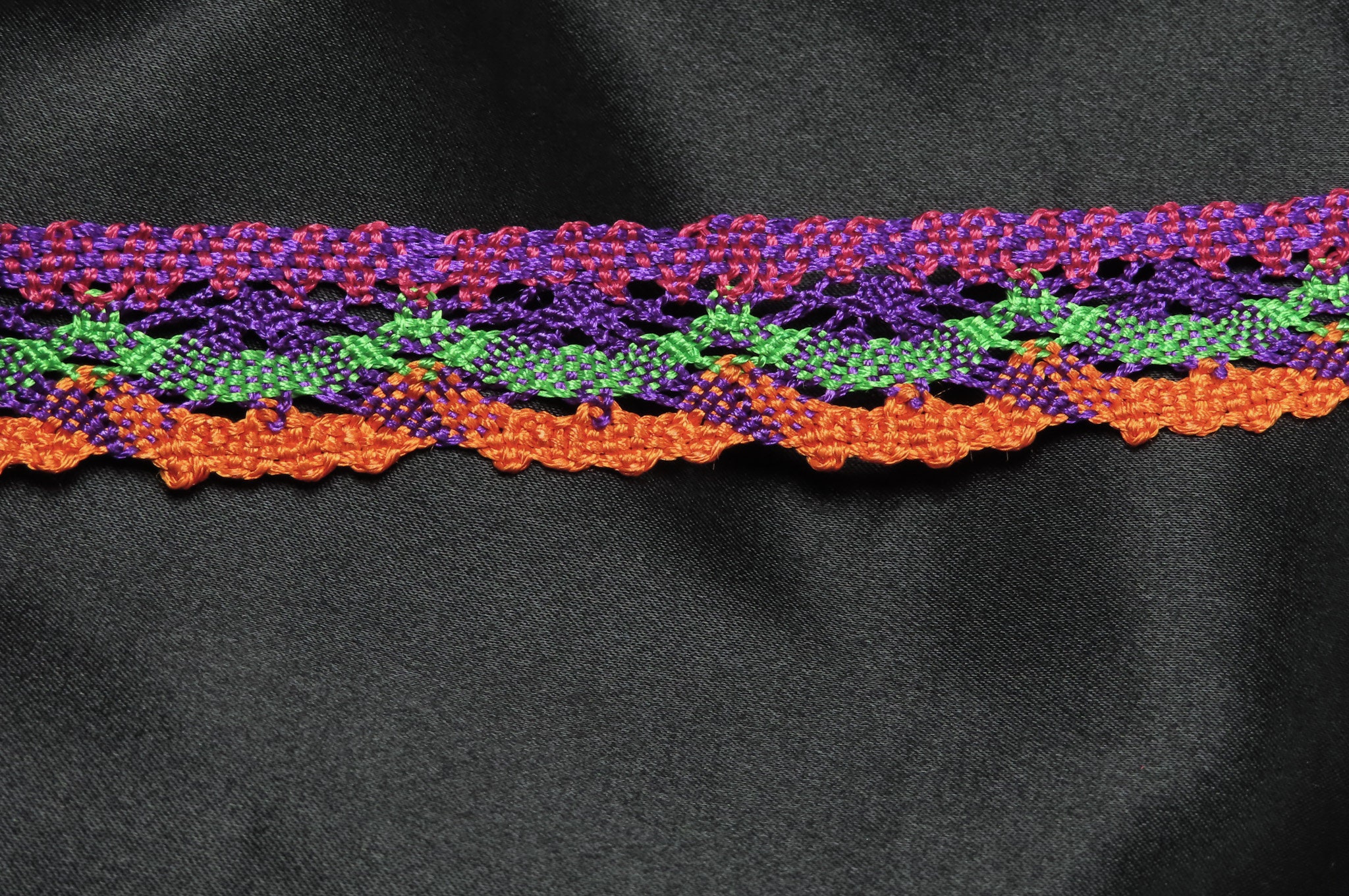 Colorful Crochet Lace Trim, 1