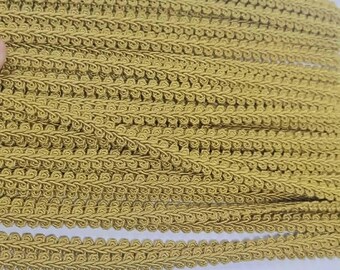 Gimp Braid 1/2" 13mm wide Gold 6 Yards