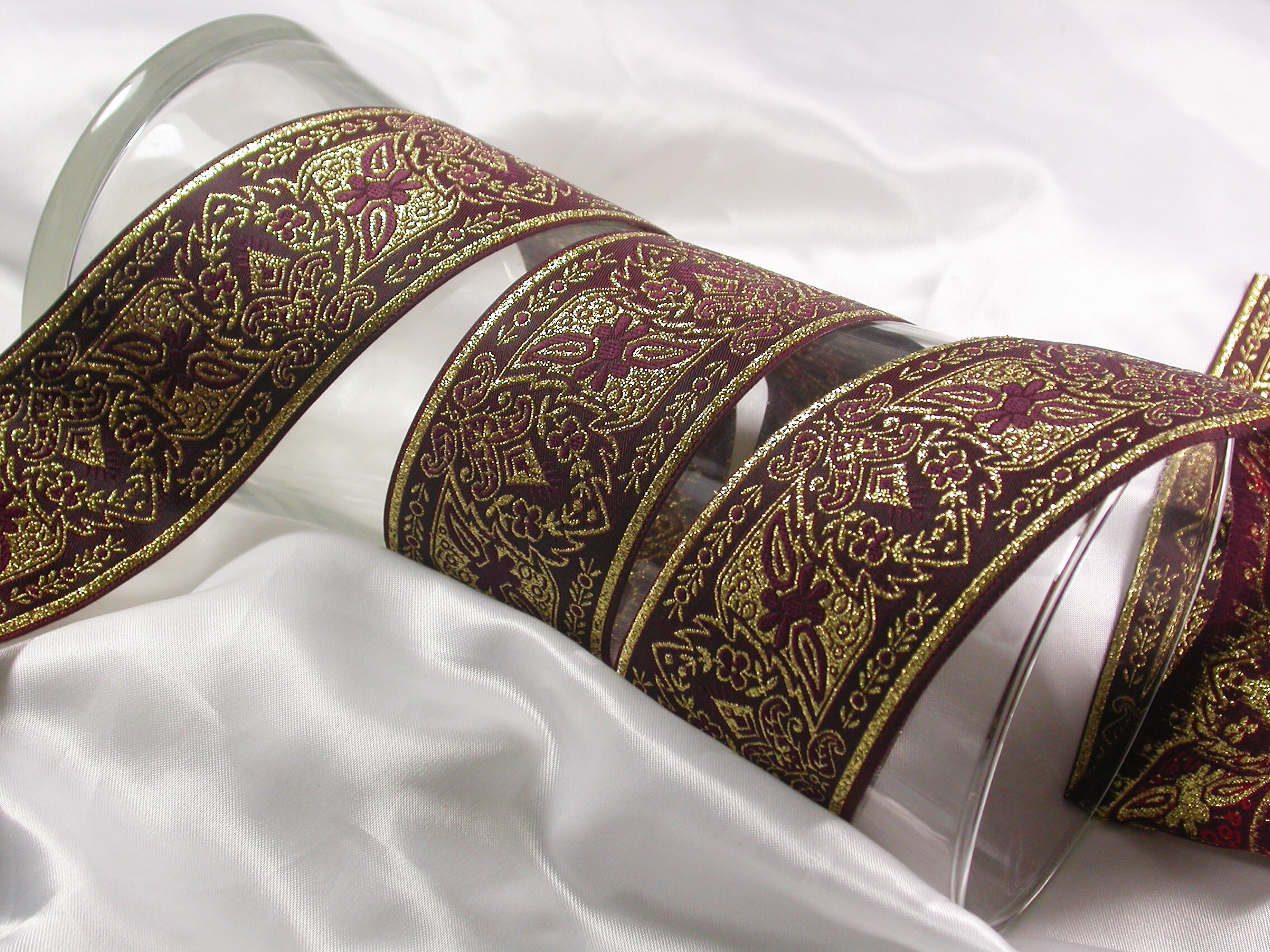 Jacquard Ribbon 1 7/8