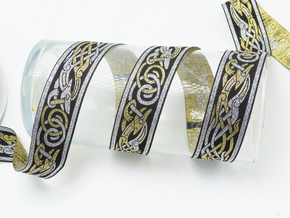 Jacquard Ribbon 1 1/4