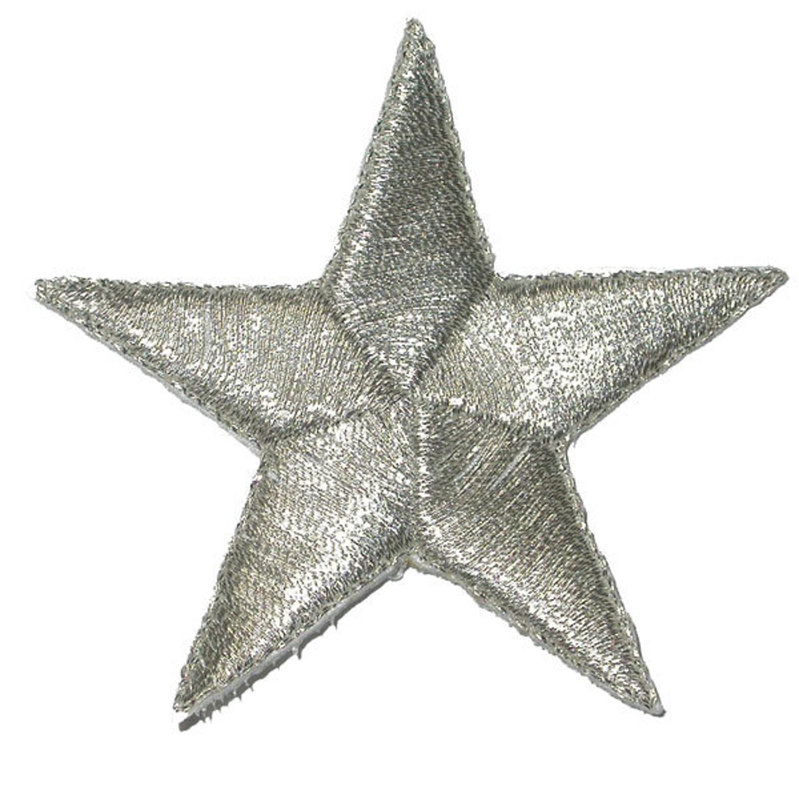 Star Patch 2 3/8 60mm Iron on Embroidered Patch Etsy