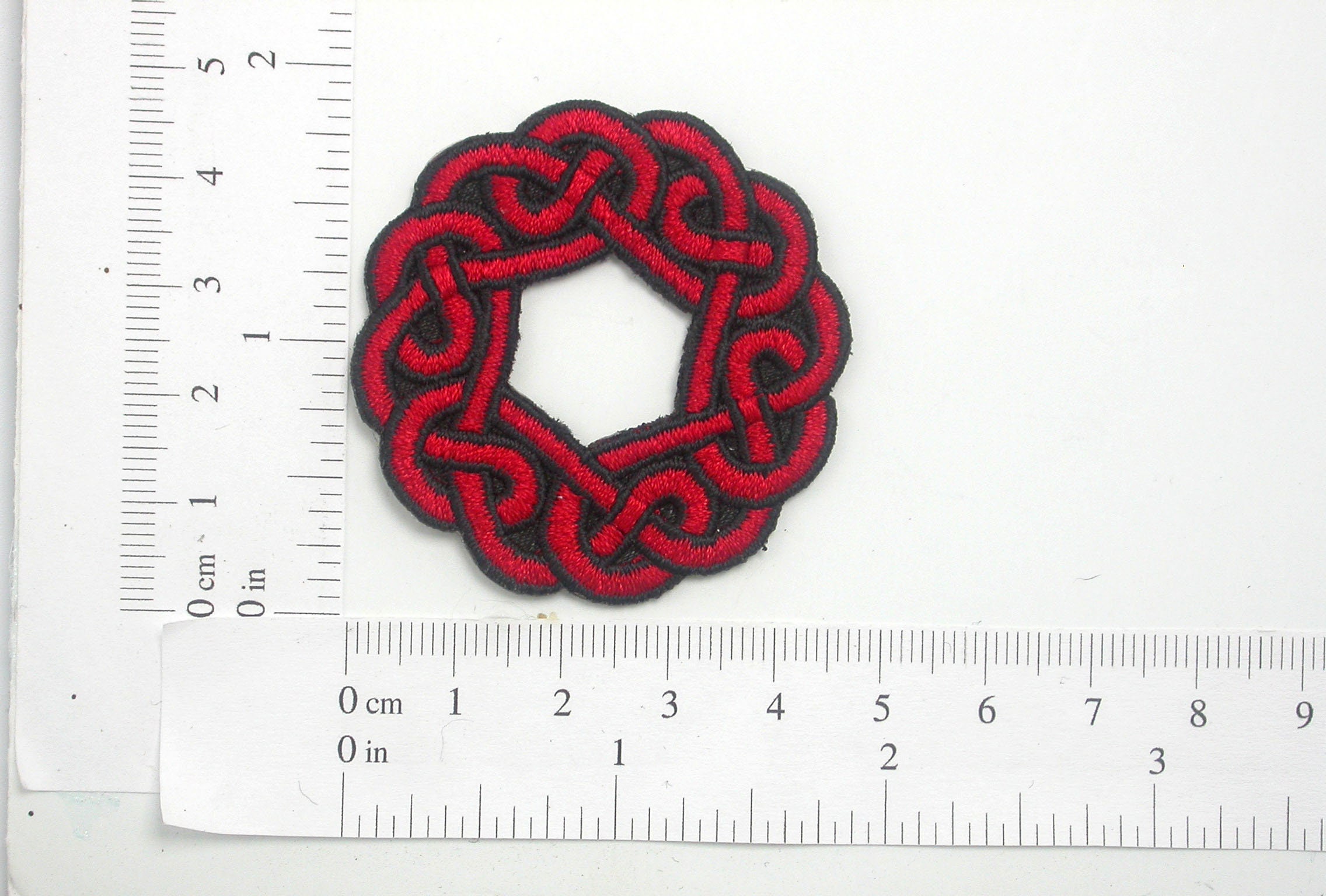 Celtic Knot Button Hole Patch Iron on Patch Applique - Etsy
