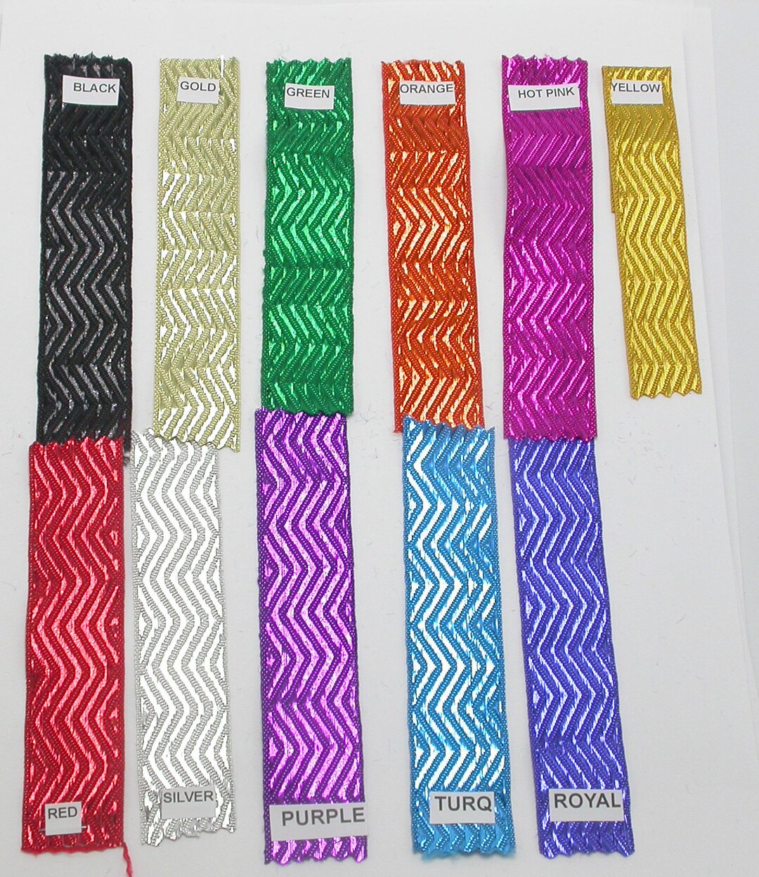 Metal Ribbon Pattern Metallic Ribbon 1