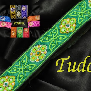 Jacquardband 1"25mm Tudor Celt Style 3 Yards & Up