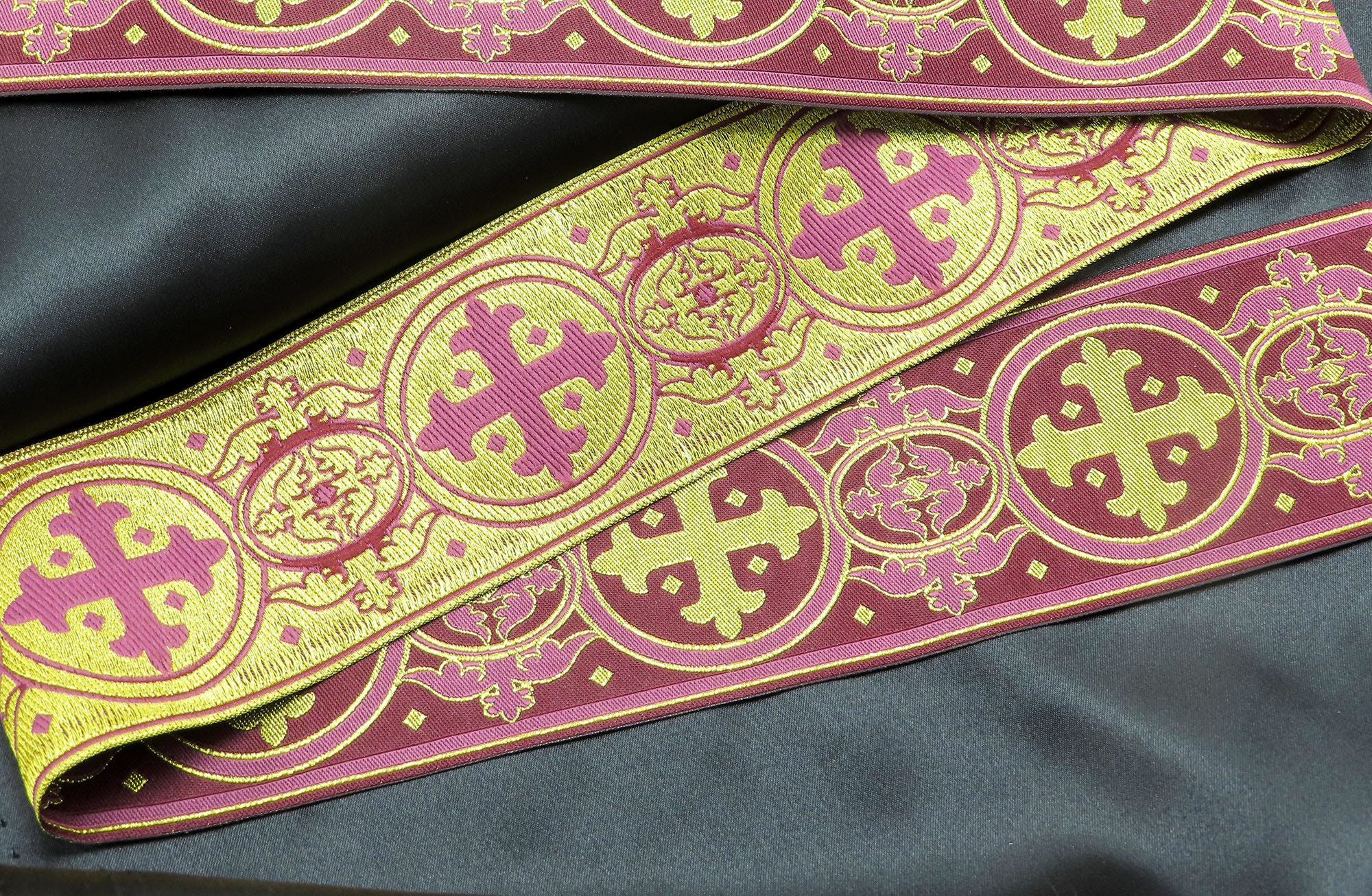 Jacquard Ribbon 2 1/2