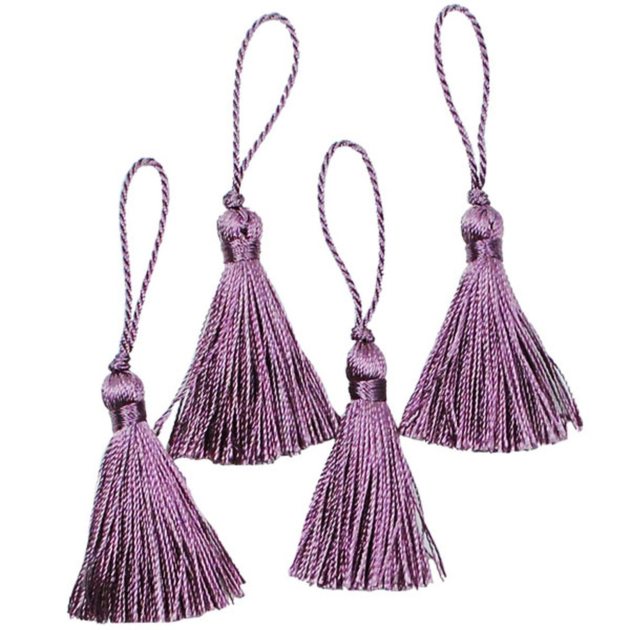 Tassels for Jewelry Making, 3.55'' Multi-Color Handmade Imitation Silk  Tassels with Hanging Loop for Bookmark Tassels Bracelets Earrings Acrylic  Key Chain and DIY Craft (20 pcs Deep Purple) - Yahoo Shopping