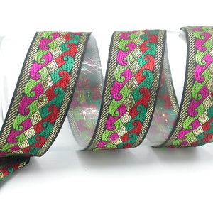 Jacquardband 1 1/2" Metallic Bulk Stock