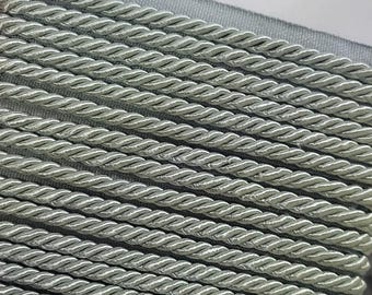 Cord edge Piping 3/16" on 1/2" Lip Seafoam 6 Yards