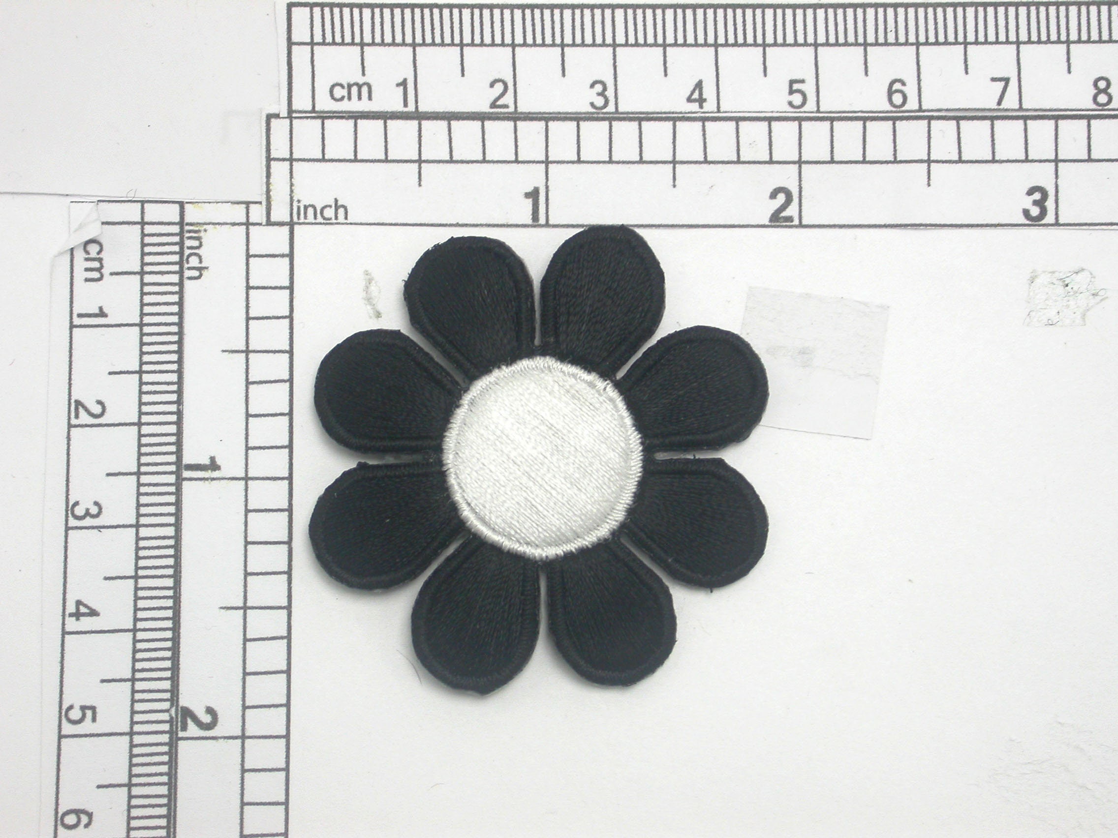 Daisy Patch 1 7/8" (47.6mm) Iron on Embroidered Applique - Etsy