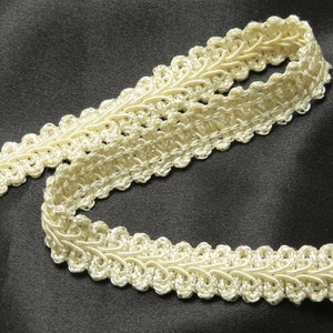 Gimp Borte 5/8" 16mm breit Off White - 1015 Fisherman Gimp 3 Yards & Up Nähen Polsterung Basteln