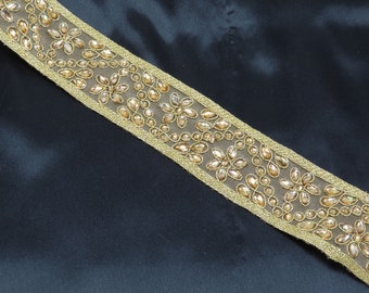 Decorative Trim/ Indian Sari Border/ Beautiful Sari Trim/ Ribbon/ Lace ST1564 Decorative Trim/ Indian Sari Border/ Beautiful Sari Trim/ Ribbon/ Lace ST1564