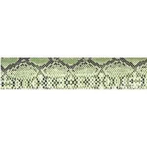 Rolo de pele de cobra sintética de 1 1/2" (38 mm) e 4 pés da Wrights Green