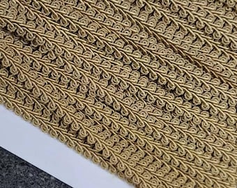 Gimp Braid 1/2" 13mm wide Beige 6 Yards