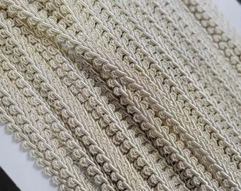 Gimp Braid 1/2" 13mm wide Ivory 6 Yards