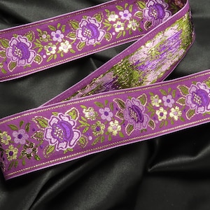 Arrowhead Lunar Glow Purple by Tula Pink - 5/8 Arrowhead Lunar Glow Purple by Tula Pink - 5/8