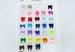 Ribbon Bows Polyester Satin 1' (25mm) 100 Piece or 25 Piece Pack USA Seller New colors! 