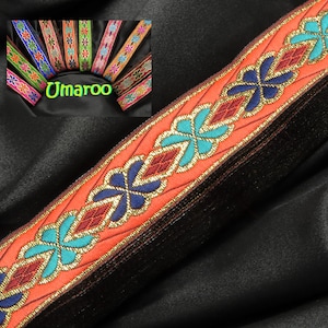 Jacquardband 1"25mm Umaroo 3 Yards & Up Stoff borte Borte