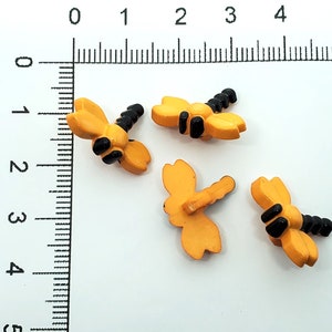 4 x Guziki Ważka 19 mm Trzonek JHB Nowość