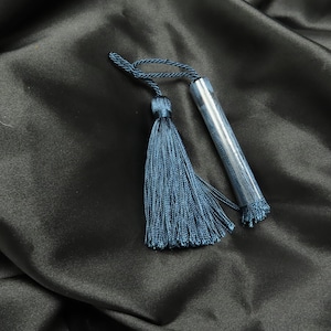 Tassels 3 3/4&quot; Drop (95mm)  with 1 1/2&quot; Loop Denim 2 Pack